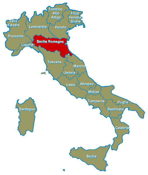 Mappa Sensibile d'Italia