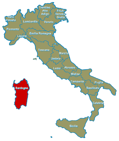 Mappa Sensibile d'Italia